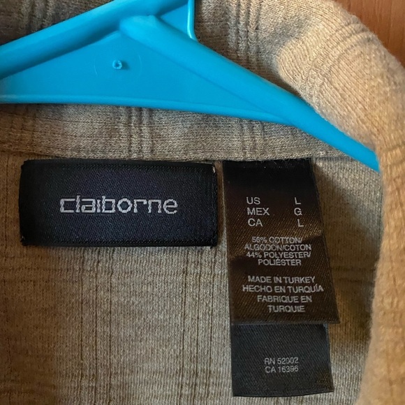 EUC - Mens Large Claiborne Dress Shirt - Picture 3 of 3